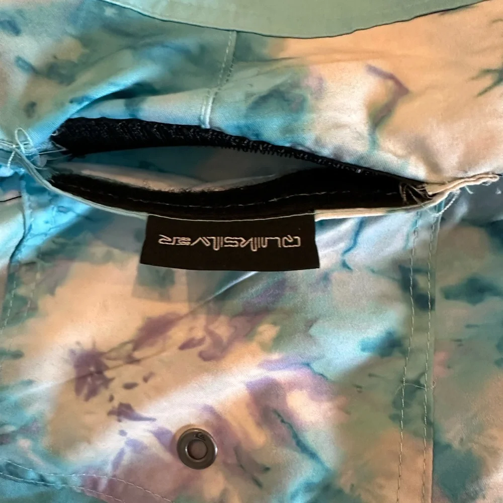 Quiksilver Tie-Dye Swim Beach Board Shorts